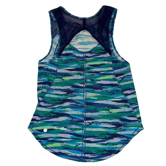 Lululemon Sculpt Tank Seven Wonders Multi / Hero Blue No Tag Fits Like 8 - Picture 5 of 8